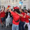 Die Eindrücke aus Augsburg: So feierten die türkischen Fans das 3:1 gegen Georgien.