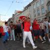 Die Eindrücke aus Augsburg: So feierten die türkischen Fans das 3:1 gegen Georgien.