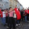 Die Eindrücke aus Augsburg: So feierten die türkischen Fans das 3:1 gegen Georgien.