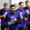 Ilkay Gündogan beim DFB-Training in Herzogenaurach.