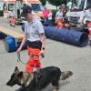 Die Vorführung der Rettungshundestaffel war der Höhepunkt des Jubiläumsfestes beim Roten Kreuz Bad Wörishofen.