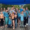 Das Schwimm-Team des ausrichtenden VSC Donauwörth erzielte Rang acht beim Clubvergleichskampf im Donauwörther Freibad.