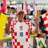 Die Fußballbegeisterung von Vibor Kasapovic ist kaum zu toppen. Sein Traumfinale heißt Kroatien gegen Deutschland.
