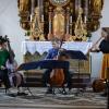 Das Trio Tiefsaits hat in der Rainer Spitalkirche ein Konzert gegeben.
