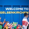 "Welcome to Gelsenkirchen": Englands Fans haben offenbar eine schwierige Beziehung zu der Stadt.