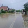 Beim Hochwasser in Kettershausen stand auch in der Waldstraße das Wasser.