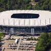 Das Volksparkstadion fasst zur EM 49 000 Zuschauer - hier trägt sonst der Hamburger SV seine Heimspiele aus.