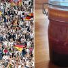 Deutschland im WM-Fieber: Marmelade in den Deutschland-Farben Schwarz, Rot, Gold hat Brigitte Rokyta aus Osterbuch hergestellt. 