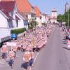 Die Knabenkapelle beim diesjährigen Stabenumzug. 