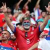 Während des Spiels waren die serbischen Fans noch zuversichtlich. Am Ende überwog die Enttäuschung.