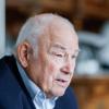 Interview mit Günther Beckstein vor seinem 80. Geburtstag in seinem Wohnzimmer.