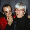 Keith Haring (links) und Andy Warhol, 1985 aufgenommen von der Fotografin Nan Goldin, selbst berühmte Dokumentaristin der New Yorker Subkultur..