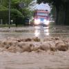 Der Regen fiel in Detmold schneller, als die Kanalisation das Wasser aufnehmen konnte.