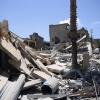 Gebäude wurden im Süden Libanons durch einen israelischen Luftangriff zerstört.