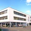 Die visuelle Darstellung zeigt, wie ein Gesundheitszentrum in Jettingen-Scheppach mit dem Erweiterungsbau für medizinischen Räume aussehen könnte.