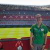 Luisa Weindl aus Friedberg arbeitet als Volunteer bei der Fußballeuropameisterschaft. Meistens ist sie im Stadion des FC Bayern München beschäftigt, teilweise auch im VIP-Bereich.
