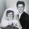 Das Ehepaar vor 60 Jahren: Die kirchliche Trauung fand in der Burgauer Stadtpfarrkirche statt.