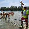 120 Schwimmerinnen und Schwimmer gingen insgesamt beim 10. Donauwörther Jedermannschwimmen an den Start.