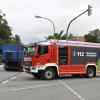 Nach einem Unfall am Schongauer Dreieck am Mittwochmittag war auch die Landsberger Feuerwehr im Einsatz.