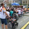 Public Viewing beim City-Fest in Lauingen