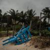 Trotz starker Winde fielen die Schäden auf der Halbinsel Yucatán weniger schlimm aus als befürchtet.