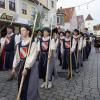 Das Historische Marktfest in Pöttmes hat begonnen. 