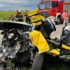 Ein schwerer Verkehrsunfall hat sich am Samstagnachmittag bei Lutzingen ereignet. Ein Autofahrer und eine Autofahrerin erlitten dabei schwere Verletzungen. 