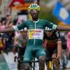 Biniam Girmay aus Eritrea gewann bei der diesjährigen Tour de France bereits seine zweite Etappe.
