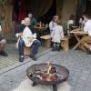 Lagerleben ist beim Historischen Marktfest in Pöttmes auch am Sonntag noch geboten. 