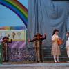 Das Stück "Der Zauberer von Oz" wird auf der Freiluftbühne in Villenbach gespielt