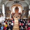 Die Weihe der Gottmannshofer Pfarr- und Wallfahrtskirche vor 350 Jahren wurde am Sonntag groß gefeiert. Die Festpredigt hielt Weihbischof Anton Losinger. 