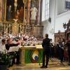 Im Rahmen der Krumbacher Kulturwoche fand in der Rokokokirche St. Michael ein hochkarätiges Chor-und Solistenkonzert statt. 