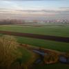 Der Blick auf das Geothermie-Untersuchungsgebiet der SWU zwischen Neu-Ulm und Senden aus der Luft.