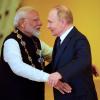 Demonstrierte Nähe: Russlands Präsident Putin und Indiens Premier Modi bekräftigen vor dem Hintergrund des russischen Angriffskriegs gegen die Ukraine ihre Partnerschaft. (Foto aktuell)