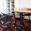 Mit Rollstuhl oder ohne: Gemeinsames Lernen bringt alle weiter.