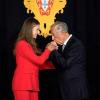 Portugals Präsident Rebelo de Sousa verlieh Leonor das Großkreuz des Christusordens.