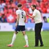 Southgate mit seinem Vertrauten, Verteidiger John Stones.