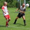 Voller Einsatz: Josef „Bobby“ Egen (rechts) und die Ü60 der SpVgg Joshofen-Bergheim wurden bayerischer Vizemeister.