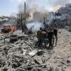 Bergung von Toten und Verletzten nach israelischem Luftangriff