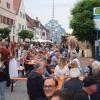 Das Marktfest am Samstagabend in Inchenhofen war gut besucht und die Stimmung bestens.