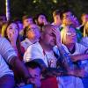 Englische Fans trauern nach der 1:2-Finalniederlage bei der Fußball-EM gegen Spanien.