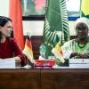 Außenministerin Annalena Baerbock versucht in Westafrika, die Ausbreitung der Gewalt nach den Militärputschen im Sahel einzudämmen. Dem Senegal kommt eine Mittlerrolle zu.