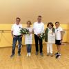 Brigitte Paula (Zweite von links) und Margarete Lechner (Zweite von rechts) wurden zu Ehrenmitgliedern des TSV Pöttmes ernannt. Es gratulierten Interimsvorsitzender Anton Trutt (links) und Zweite Vorsitzende Marina Mörmann (rechts), sowie Bürgermeister Mirko Ketz.