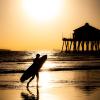 Wo der Surfer-Mythos begann: am Huntington Beach in Kalifornien. 