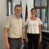 Im Thannhauser Stadtrat wurde die neue Grünen-Stadträtin Corinna Erhart vereidigt. Sie ist Listennachfolgerin für Christian Reißnauer.