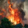 Wie oft im Sommer bei Extremhitze wüten wieder Waldbrände in Nordmazedonien. (Archivbild)