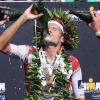 Jan Frodeno genießt seinen ersten Hawaii-Triumph.