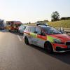 Rettungskräfte waren am Donnerstagvormittag auf der A96 bei Bad Wörishofen im Einsatz. Zuvor hatte sich dort ein Unfall ereignet. 