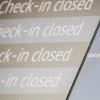 "Check-in closed" An vielen Flughäfen führten technische Probleme am Freitag zu weitreichenden Einschränkungen 
