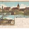 Die Postkarte aus dem Jahr 1900 ist vermutlich das einzige Foto, auf dem die Deffner'sche Brauereimit rauchenden Schloten abgebildet ist.